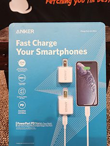 Anker PowerPort PD Nano 20W USB-C and Lightning Wall Charger (2 Pack)